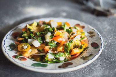 Close-up of food in bowl