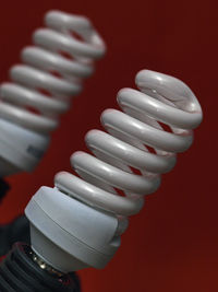 Close-up of daylight bulb studio