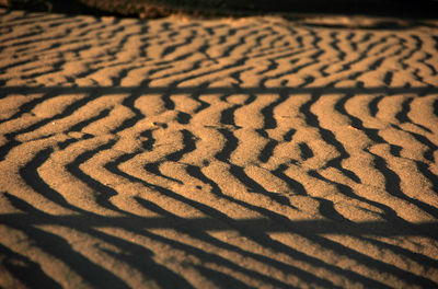 Full frame shot of sand