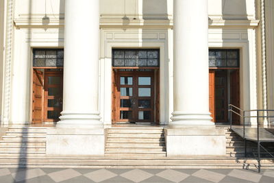 Facade of building