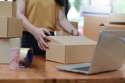 cardboard box