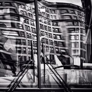 Low angle view of modern building