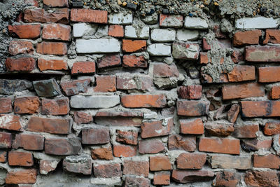 Full frame shot of brick wall