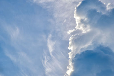 Low angle view of sky