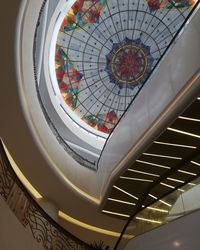 High angle view of ceiling