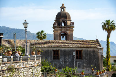 Low angle view of church