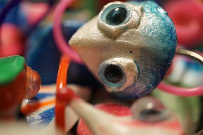 Close-up of multi colored pencils