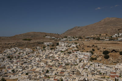 Rhodes -view of lindos