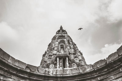 Low angle view of temple