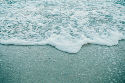 Scenic view of sea waves