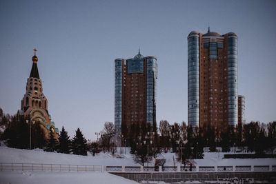 Skyscrapers in city