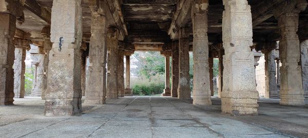 Corridor of old building