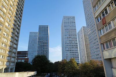 Skyscrapers in city