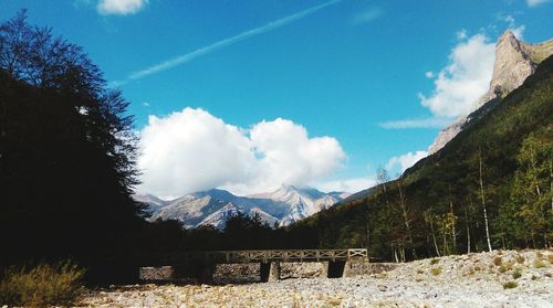 Panoramic view of landscape against sky