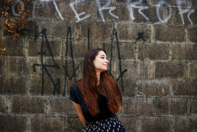 Portrait of young woman