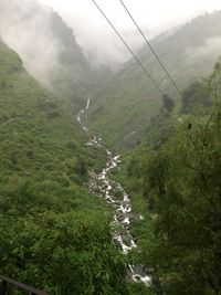 Scenic view of mountains