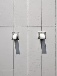 Close-up of closed door