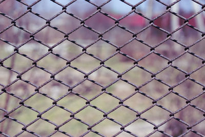 Full frame shot of chainlink fence