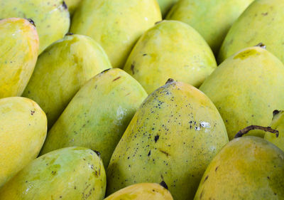 Full frame shot of fruits for sale at market stall