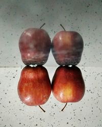 Close-up of fruits on table