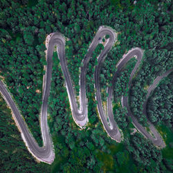 High angle view of water
