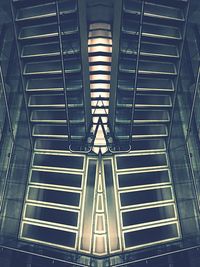 Low section of staircase