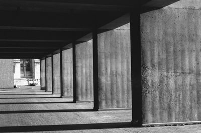 Empty corridor of building