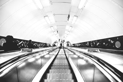 Illuminated tunnel