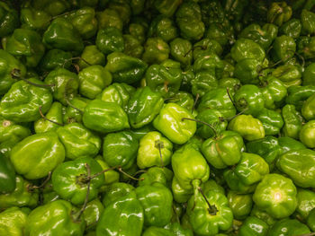 Full frame shot of green vegetables