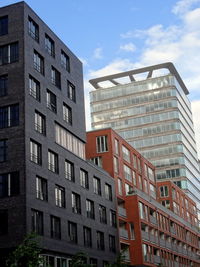 Low angle view of building against sky