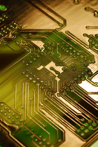 Close-up of circuit board