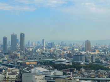 Cityscape against sky