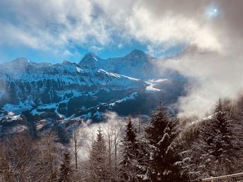 Top of europe in winter