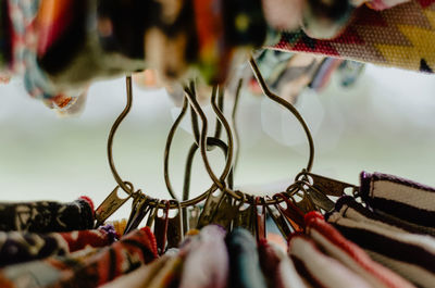 Close-up of decoration hanging