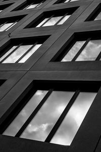 Low angle view of modern building