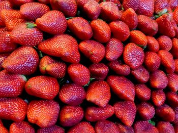 Full frame shot of strawberry