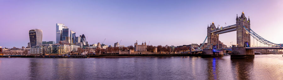 View of city at waterfront