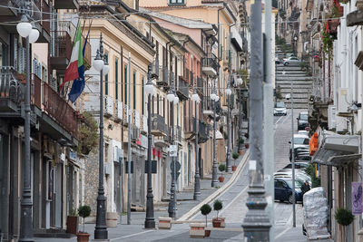 Panoramic view of city