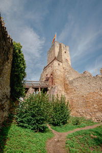 Ruin roetteln in southern germany, beautiful ruin with two lookout towers with fantastic views.