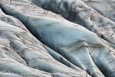 Full frame shot of glacier