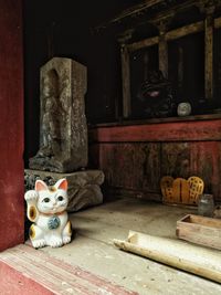 Statue in temple