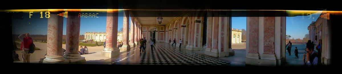 View of built structure in city