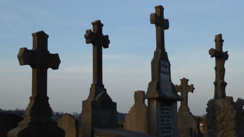 Low angle view of old building