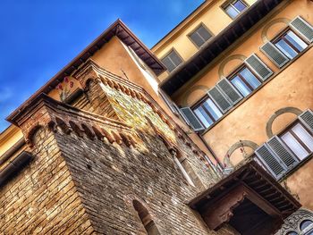 Low angle view of building against sky