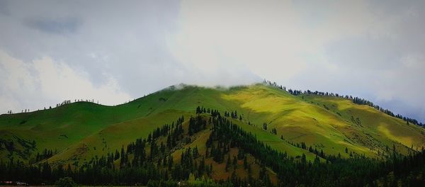 Panoramic view of landscape against sky