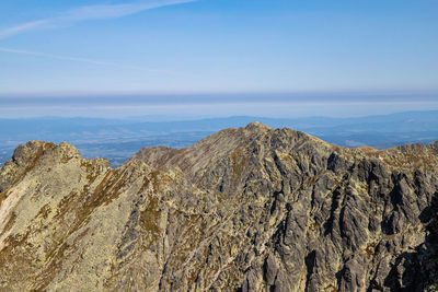 Skrajny granat extreme grenade - part of orla perc eagle trail - the most dangerous mountain trail