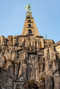 Low angle view of a temple