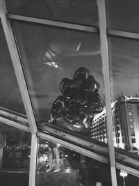 Low angle view of lamp post