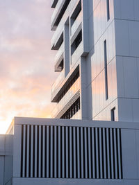 Low angle view of building against sky