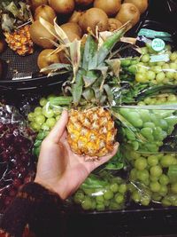 Full frame shot of vegetables for sale at market stall